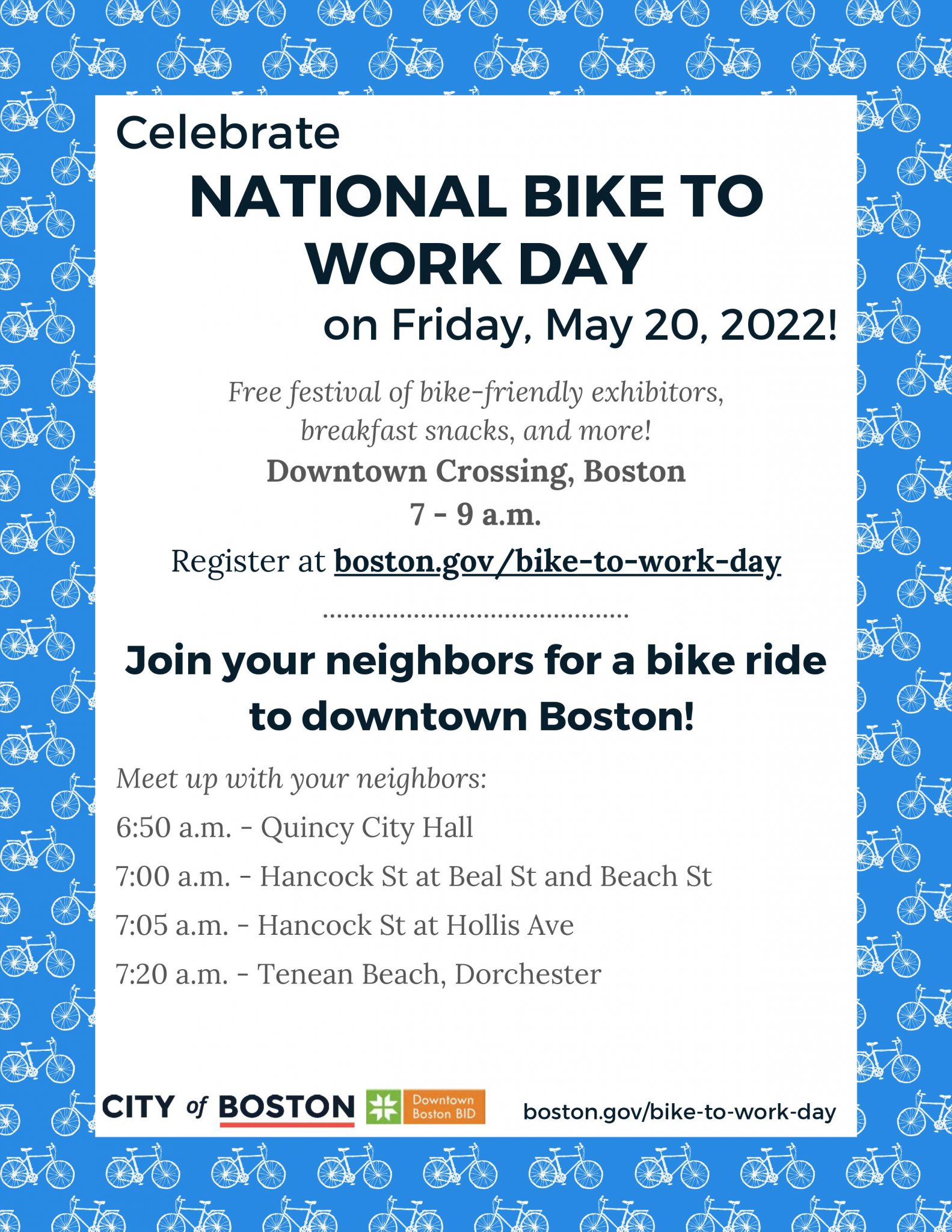 Bike to Work Day Convoy